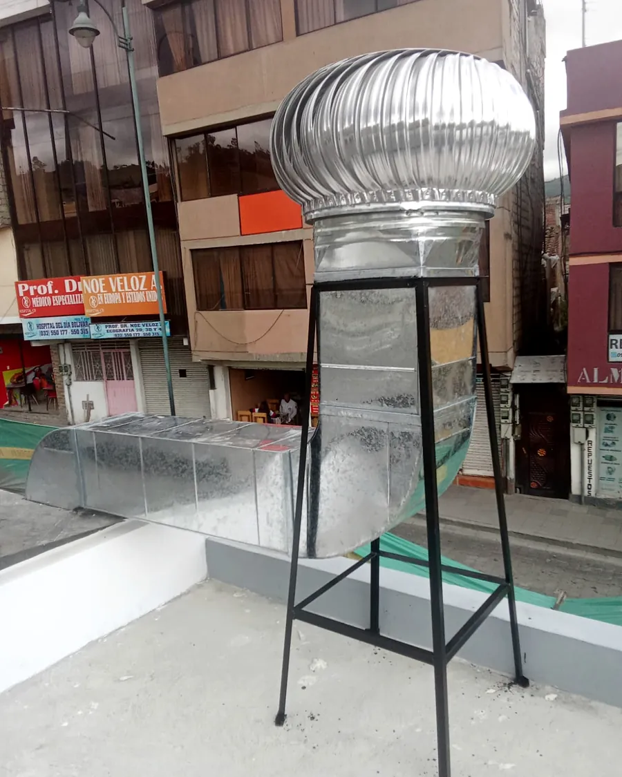 Trabajo de ventilación de Vega Fresh